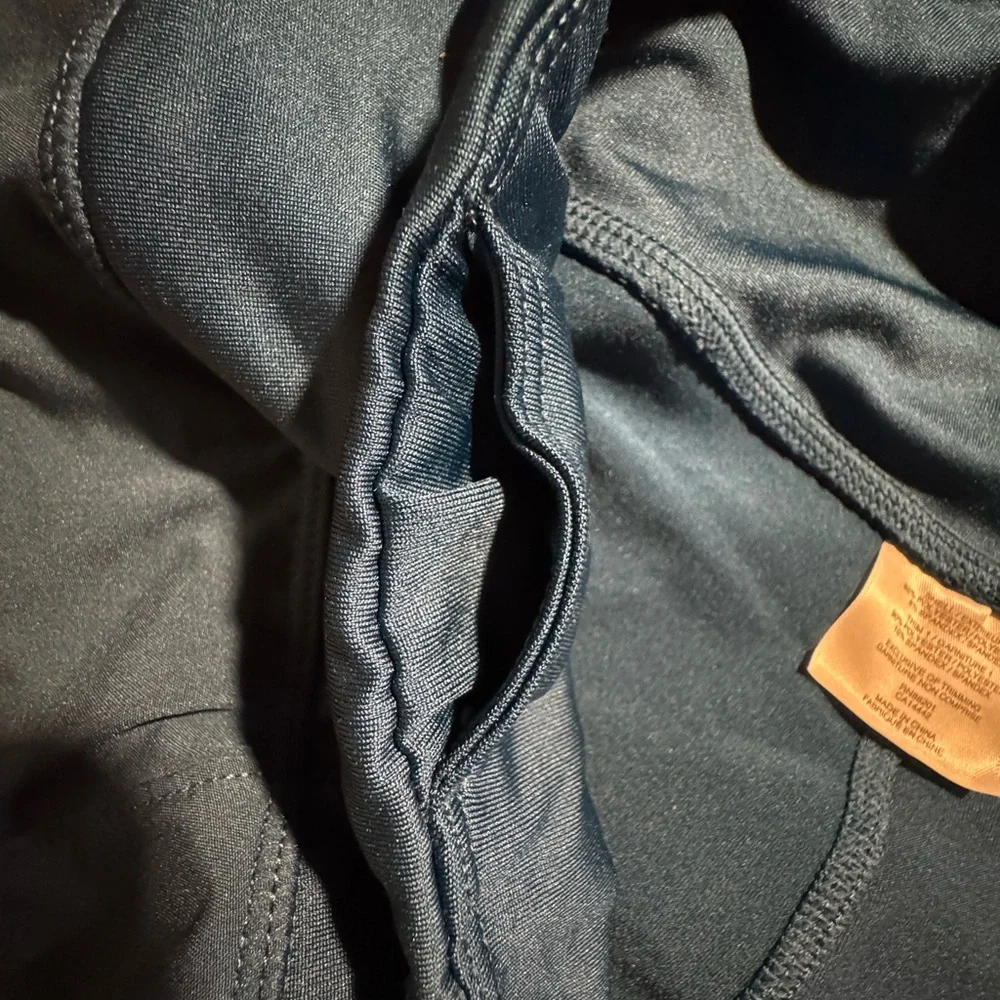 MPG Blue Athletic Mini A-Line Skirt